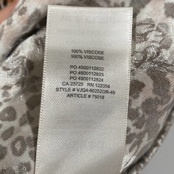 Wilfred Baroque Dress Leopard Size 2 - Picture 9 of 12